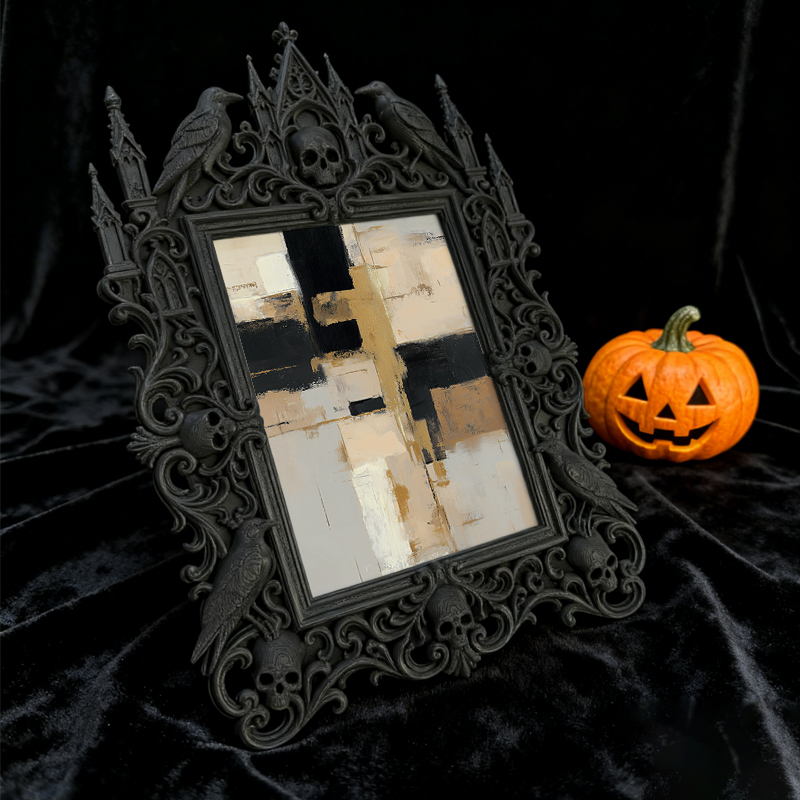 European Court Relief Luxury Frame | Hotel Ballroom Decor, Large Photo Display, Palace-style Luxury Frame