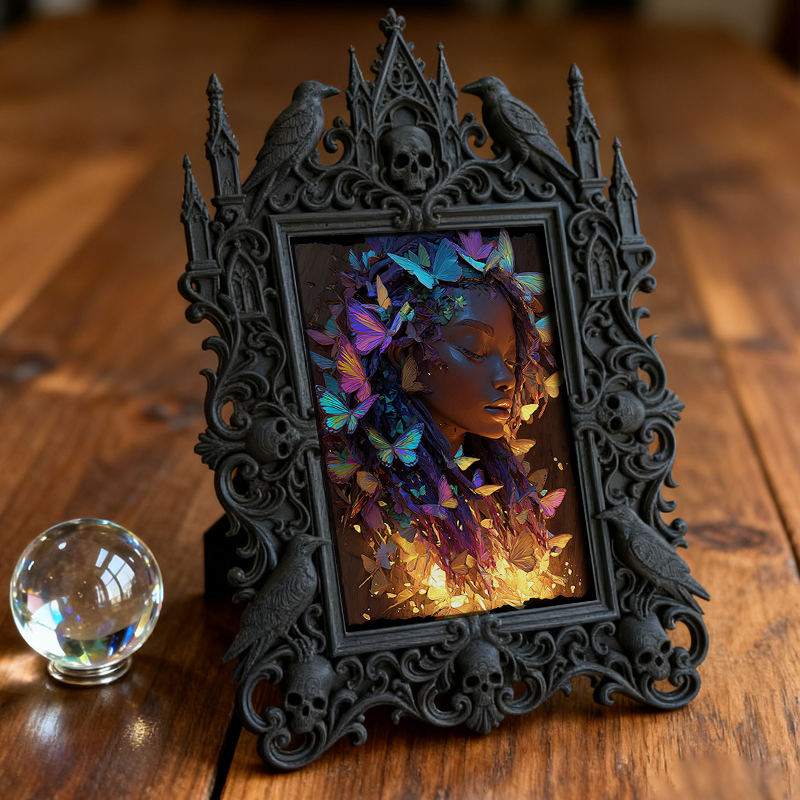 European Court Relief Luxury Frame | Housewarming Gift Decor, Photo Holder, Vintage Royal Palace Style