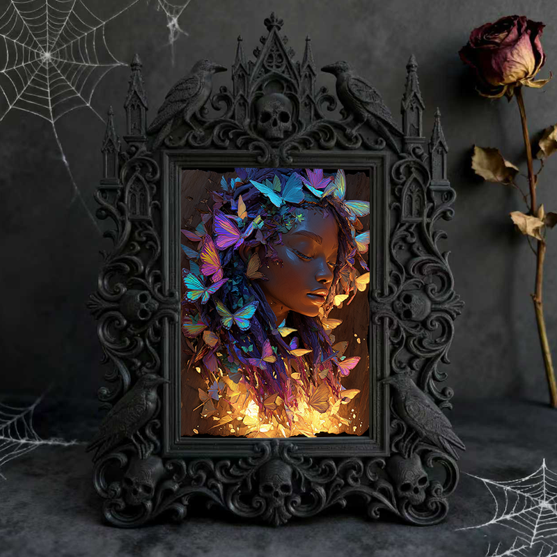 European Court Relief Luxury Frame | Housewarming Gift Decor, Photo Holder, Vintage Royal Palace Style