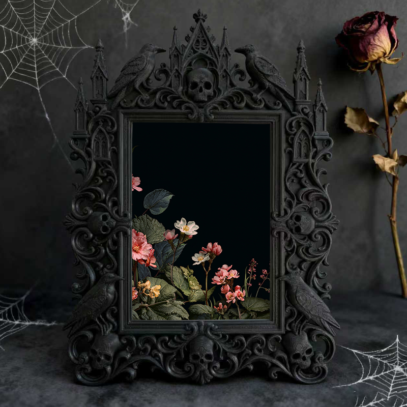 European Court Relief Luxury Frame | Art Studio Display Decor, Photo Holder, Palace-style Relief Design