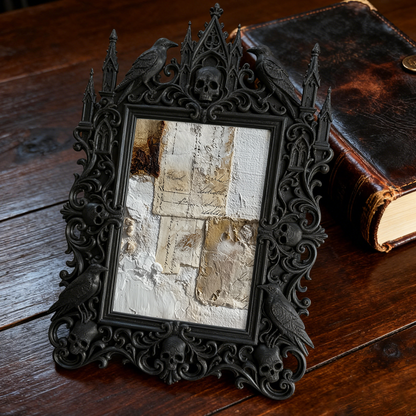 European Court Relief Luxury Frame | Luxury Apartment Living Room Decor, TV Stand Photo Holder, Court Craft