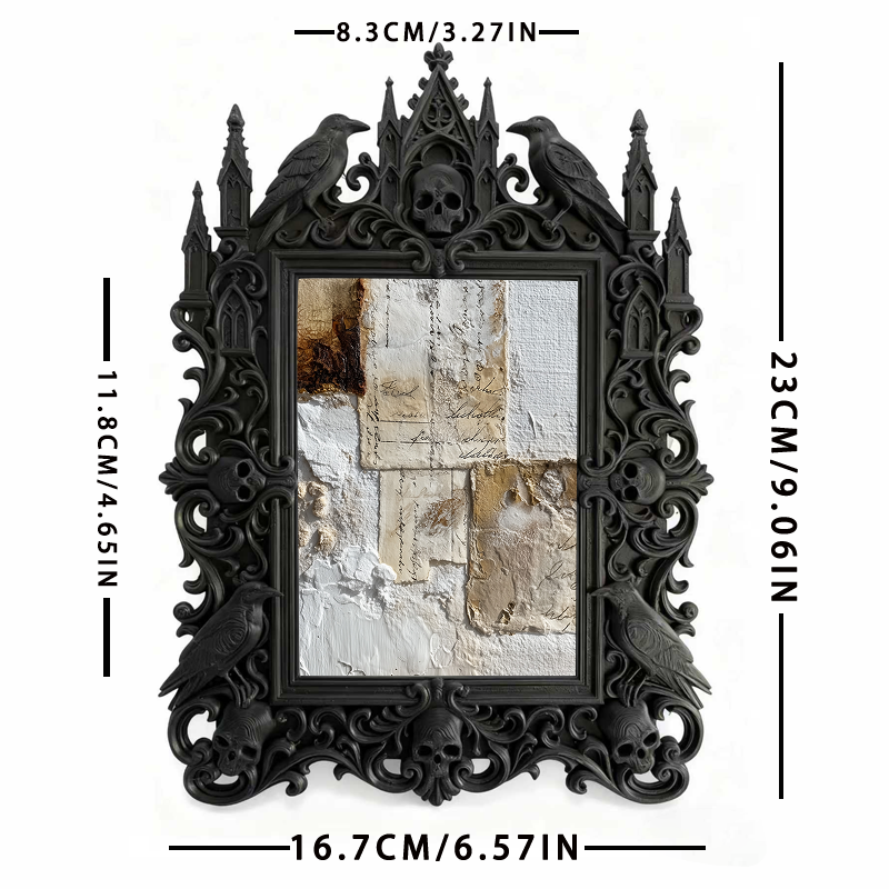 European Court Relief Luxury Frame | Luxury Apartment Living Room Decor, TV Stand Photo Holder, Court Craft