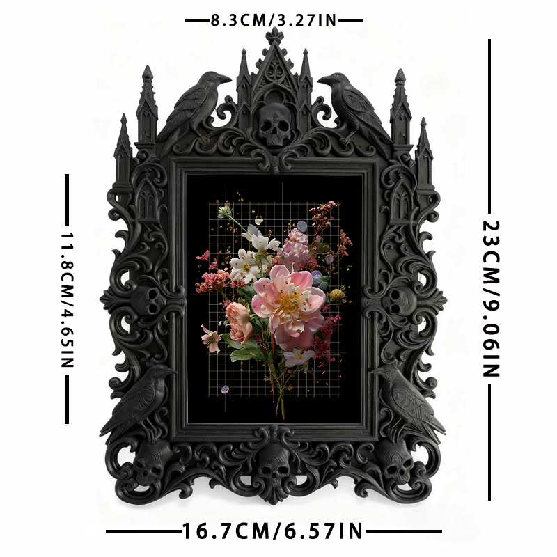 European Court Relief Luxury Frame | Wedding Anniversary Gift, Couple Photo Frame, Palace-style Relief Design