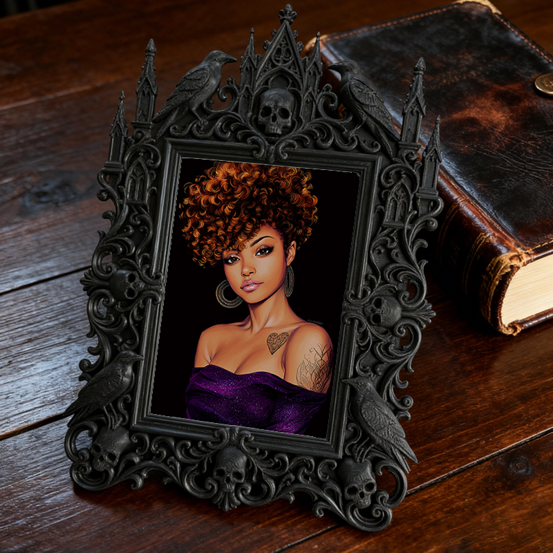 European Court Relief Luxury Frame | Antique Furniture Store Display, Photo Prop Frame, Royal Retro Style