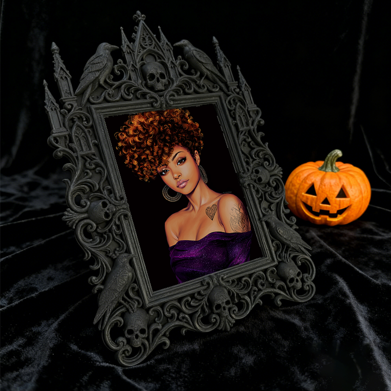 European Court Relief Luxury Frame | Antique Furniture Store Display, Photo Prop Frame, Royal Retro Style