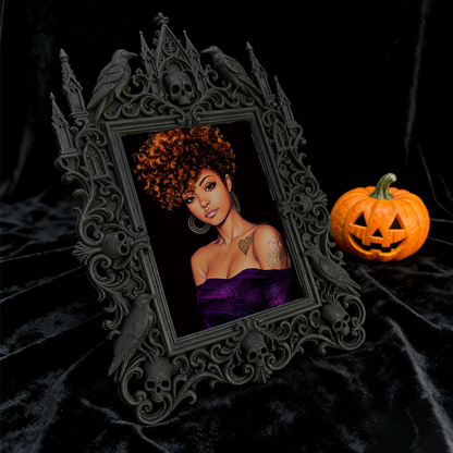 European Court Relief Luxury Frame | Antique Furniture Store Display, Photo Prop Frame, Royal Retro Style