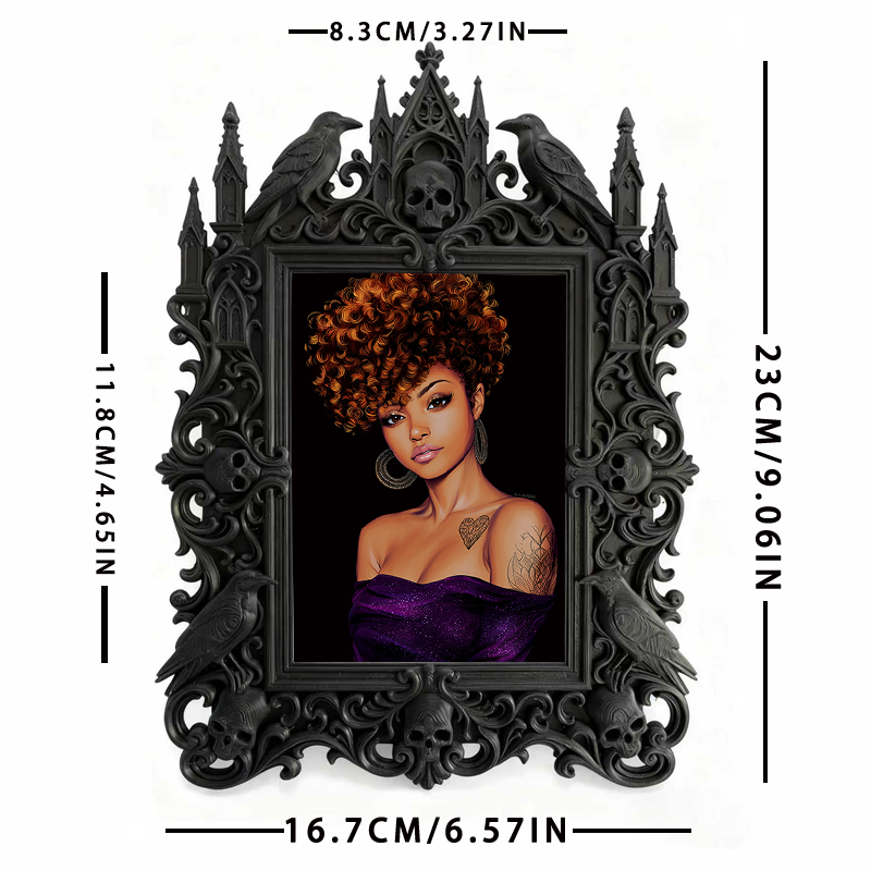 European Court Relief Luxury Frame | Antique Furniture Store Display, Photo Prop Frame, Royal Retro Style