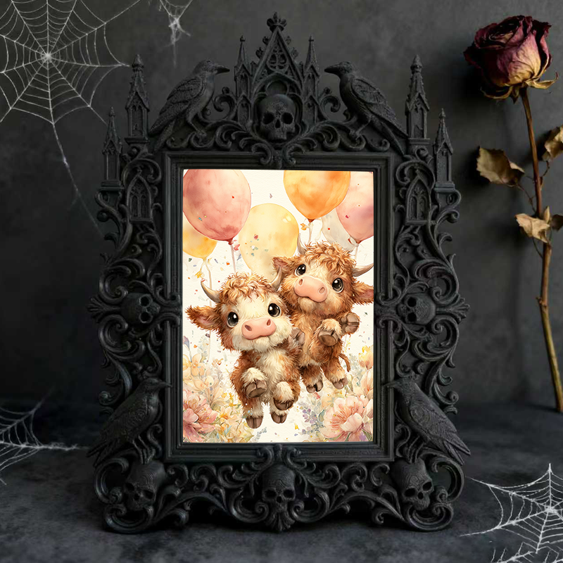 European Court Relief Luxury Frame | Family Reunion Party Decor, Photo Holder, Vintage Palace Luxury Style