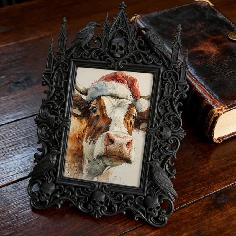 Hot-selling Royal Relief Frame | Bedroom Nightstand Photo Display, Carved Craft, Luxury Court Style