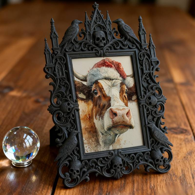 Hot-selling Royal Relief Frame | Bedroom Nightstand Photo Display, Carved Craft, Luxury Court Style