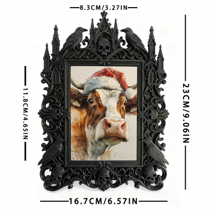 Hot-selling Royal Relief Frame | Bedroom Nightstand Photo Display, Carved Craft, Luxury Court Style