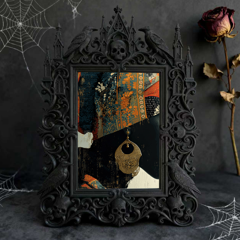 Trendy European Carved Frame | Wedding Sign-in Table Centerpiece, Couple Photo Holder, Retro Royal Vibe