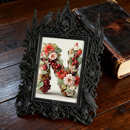 Trendy European Carved Luxury Frame | Bridal Shop Fitting Room Decor, Wedding Photo Display, Palace Craft