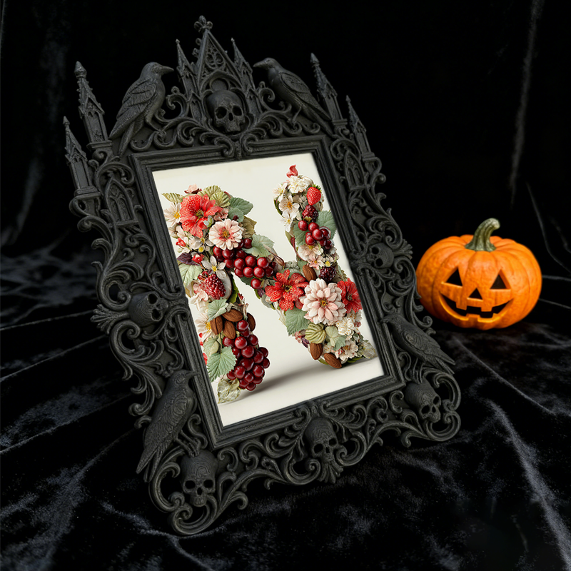 Trendy European Carved Luxury Frame | Bridal Shop Fitting Room Decor, Wedding Photo Display, Palace Craft
