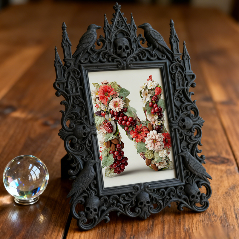 Trendy European Carved Luxury Frame | Bridal Shop Fitting Room Decor, Wedding Photo Display, Palace Craft