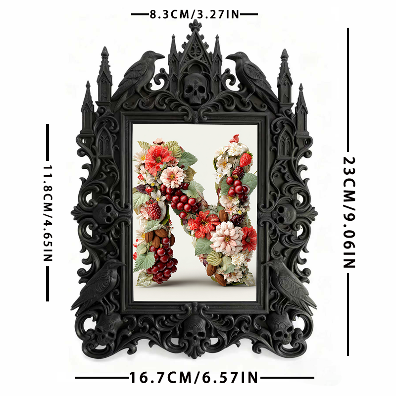 Trendy European Carved Luxury Frame | Bridal Shop Fitting Room Decor, Wedding Photo Display, Palace Craft