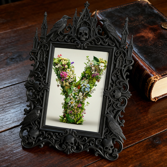 Hot-selling Royal Relief Frame | Piano Top Decor Ornament, Photo Holder, Vintage Court Carved Design