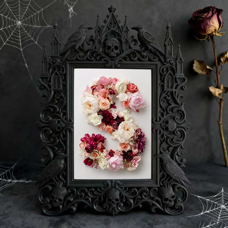 Top-rated European Palace Frame | Antique Shop Shelf Display, Photo Prop, Luxury Relief Craft