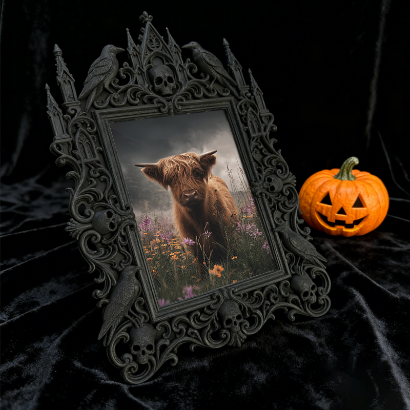 Trendy European Carved Frame | Christmas Family Party Centerpiece, Photo Display, Palace Vintage Vibe