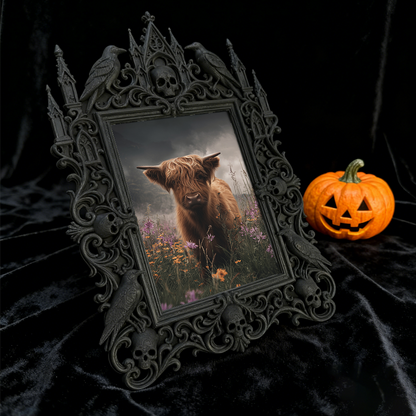 Trendy European Carved Frame | Christmas Family Party Centerpiece, Photo Display, Palace Vintage Vibe