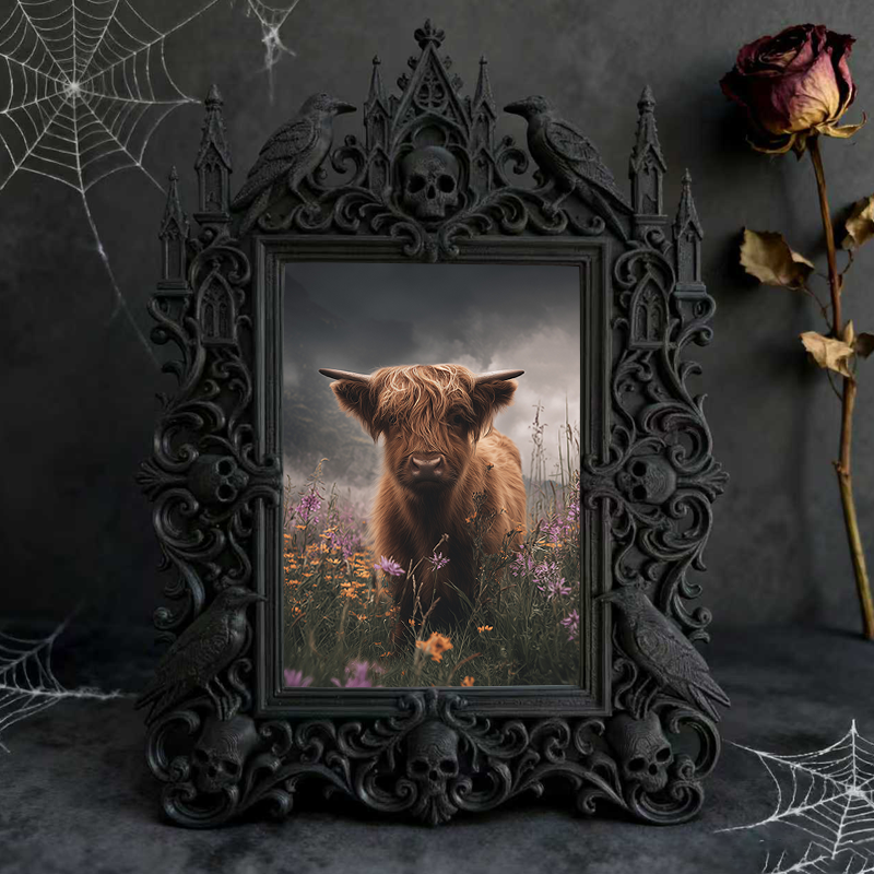 Trendy European Carved Frame | Christmas Family Party Centerpiece, Photo Display, Palace Vintage Vibe