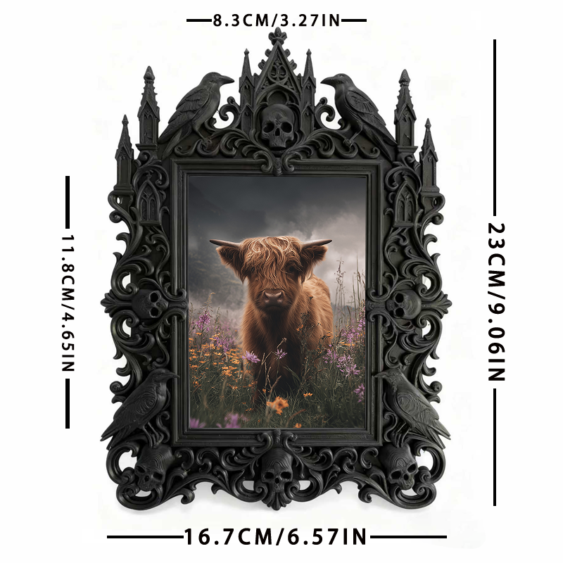 Trendy European Carved Frame | Christmas Family Party Centerpiece, Photo Display, Palace Vintage Vibe