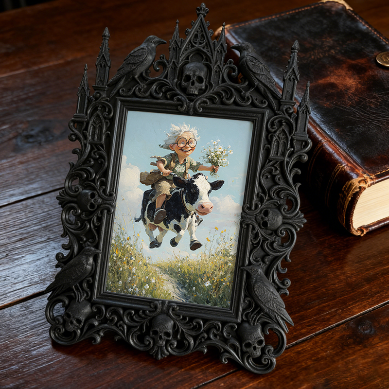 Hot-selling Royal Relief Photo Frame | Art Gallery Corner Decor, Statement Photo Prop, Court Relief Design