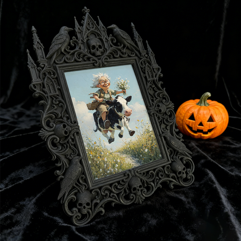 Hot-selling Royal Relief Photo Frame | Art Gallery Corner Decor, Statement Photo Prop, Court Relief Design