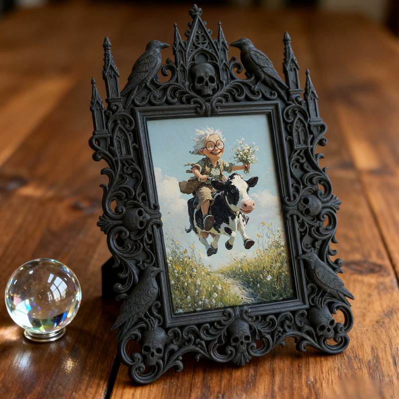 Hot-selling Royal Relief Photo Frame | Art Gallery Corner Decor, Statement Photo Prop, Court Relief Design