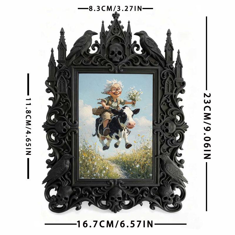 Hot-selling Royal Relief Photo Frame | Art Gallery Corner Decor, Statement Photo Prop, Court Relief Design