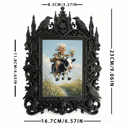 Hot-selling Royal Relief Photo Frame | Art Gallery Corner Decor, Statement Photo Prop, Court Relief Design