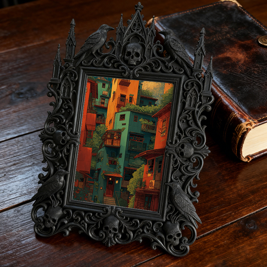 Bestseller Court Relief Frame | Beauty Salon Waiting Area Decor, Photo Display Ornament, Retro Noble Style