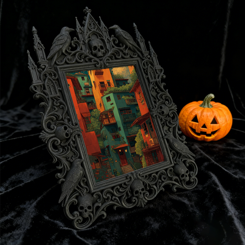 Bestseller Court Relief Frame | Beauty Salon Waiting Area Decor, Photo Display Ornament, Retro Noble Style