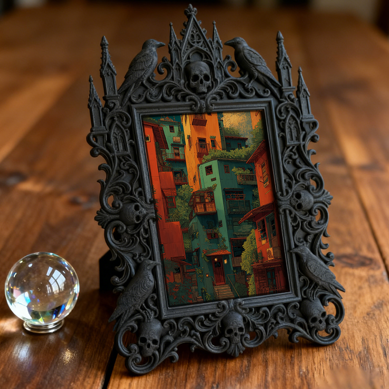 Bestseller Court Relief Frame | Beauty Salon Waiting Area Decor, Photo Display Ornament, Retro Noble Style