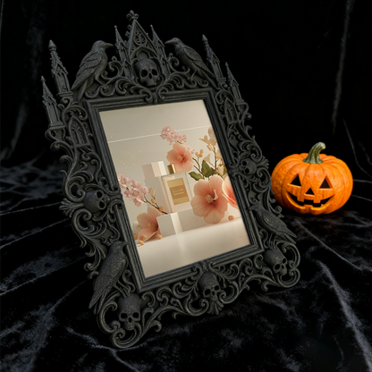 Trendy European Carved Frame | Villa Balcony Table Decor, Photo Holder, Palace Relief Craft