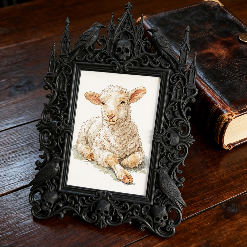 Bestseller Court Relief Frame | Family Memorial Corner Decor, Photo Holder, Luxury Palace Style