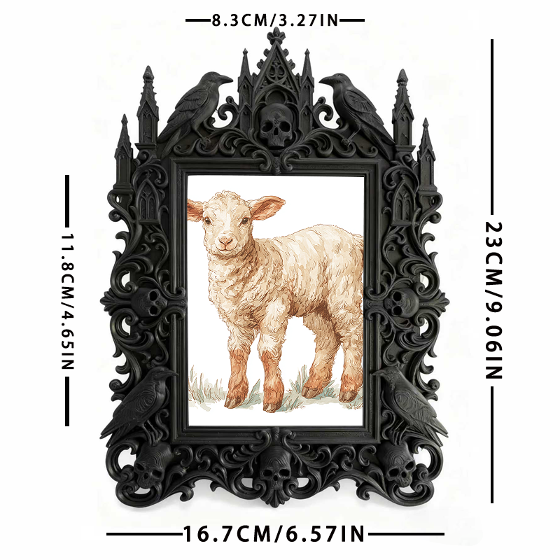 Trendy European Carved Frame | Fashion Boutique Fitting Room Decor, Photo Display, Royal Retro Vibe