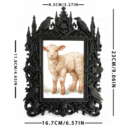 Trendy European Carved Frame | Fashion Boutique Fitting Room Decor, Photo Display, Royal Retro Vibe