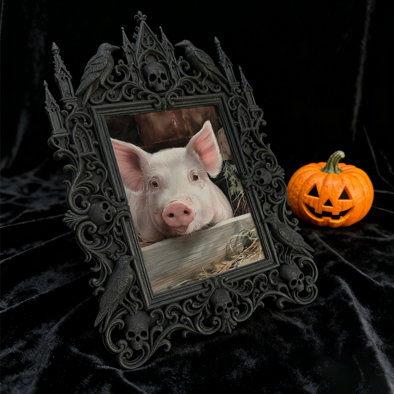 Hot-selling Royal Relief Frame | New Year Family Gathering Decor, Photo Holder, Court Relief Craft