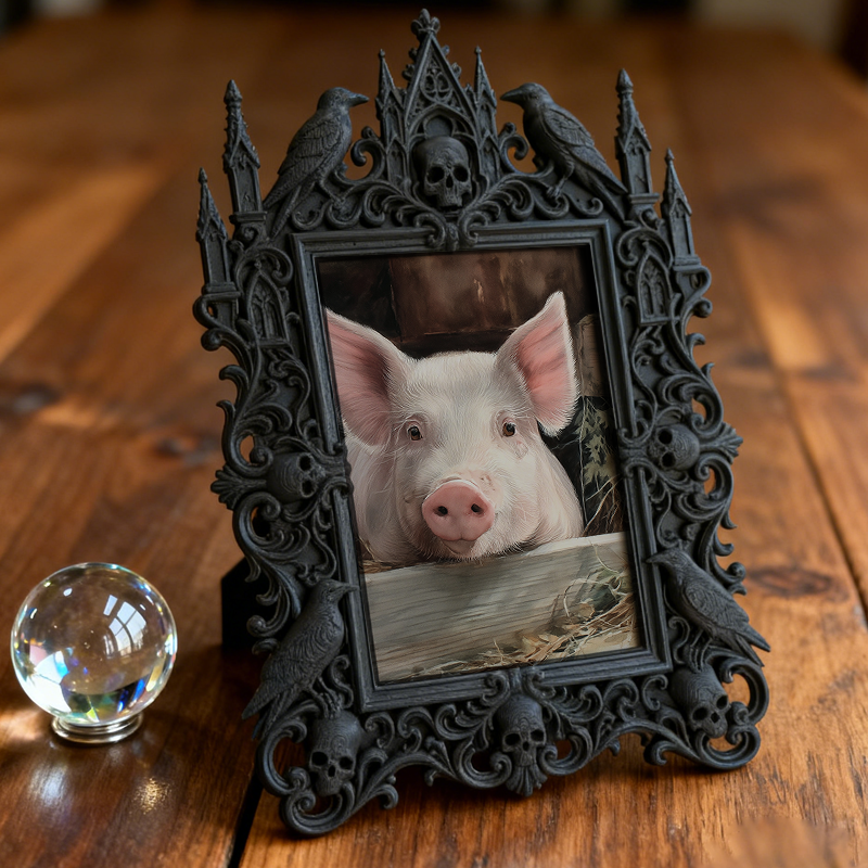 Hot-selling Royal Relief Frame | New Year Family Gathering Decor, Photo Holder, Court Relief Craft