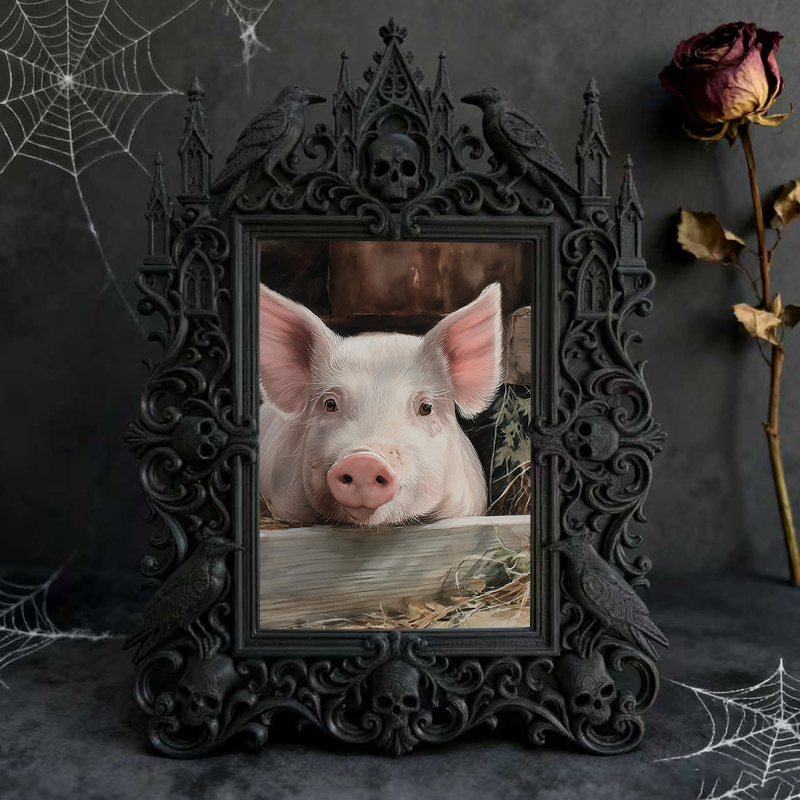 Hot-selling Royal Relief Frame | New Year Family Gathering Decor, Photo Holder, Court Relief Craft