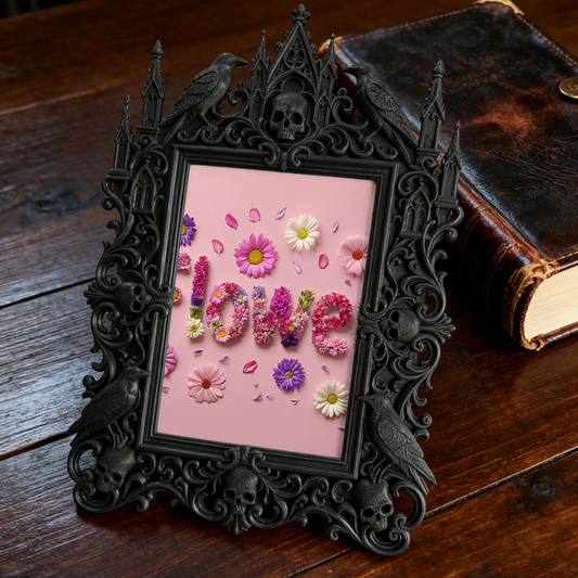 Top-rated European Palace Frame | Tea House Private Room Decor, Tabletop Photo Frame, Vintage Noble Style