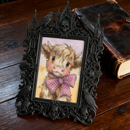 Bestseller Court Relief Frame | Pet Memorial Corner Decor, Photo Holder, Palace Carved Design