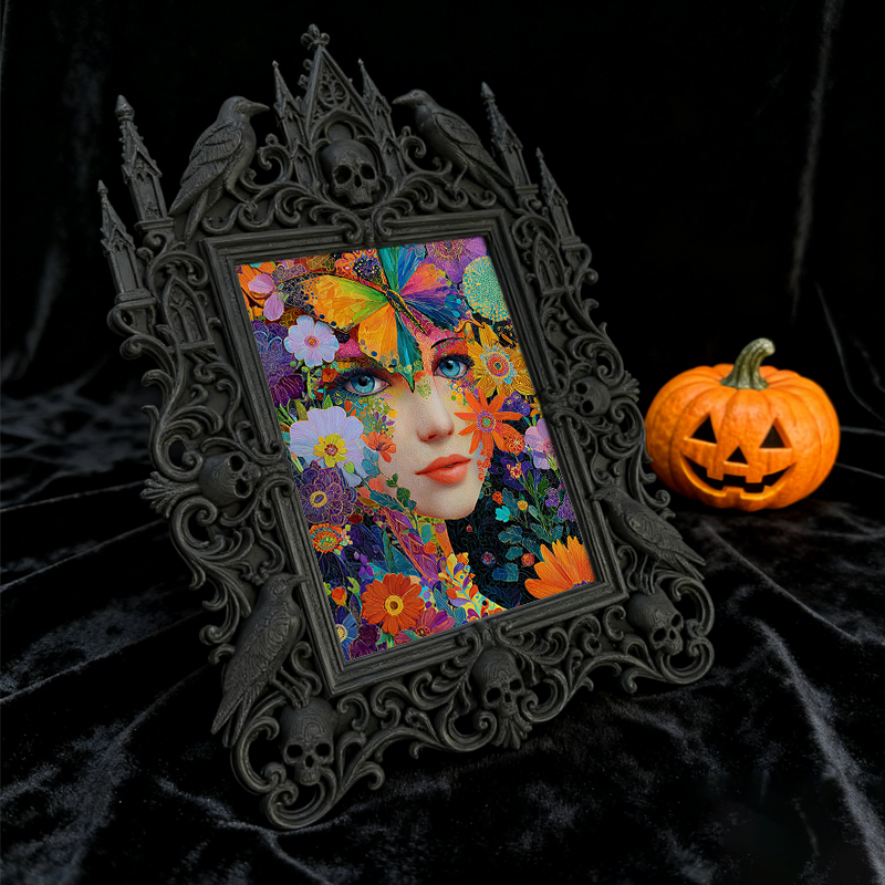 Trendy European Carved Frame | Wedding Photo Studio Prop, Couple Photo Display, Luxury Court Style