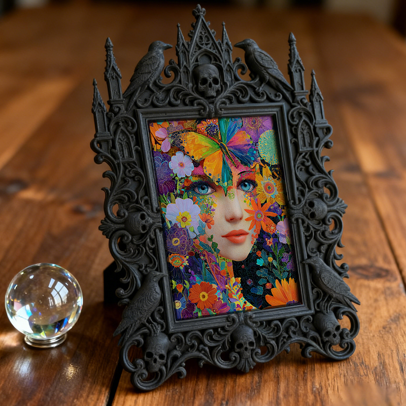 Trendy European Carved Frame | Wedding Photo Studio Prop, Couple Photo Display, Luxury Court Style