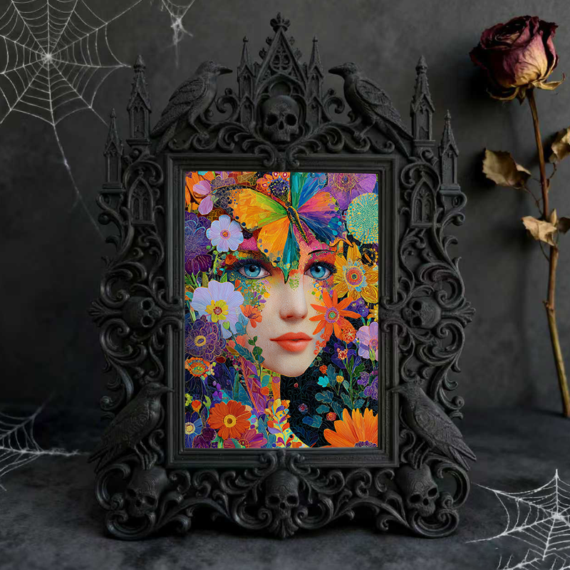 Trendy European Carved Frame | Wedding Photo Studio Prop, Couple Photo Display, Luxury Court Style