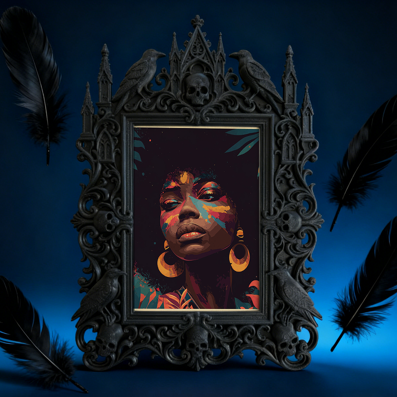Top-rated European Palace Frame | Home Theater Console Decor, Photo Holder, Palace Relief Craft