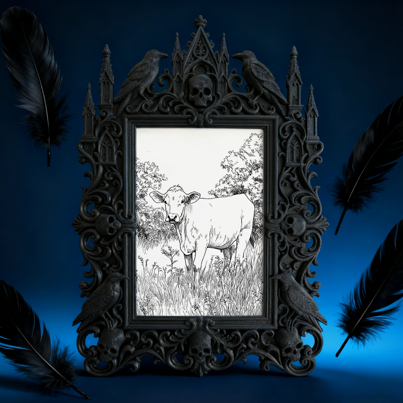 Bestseller Court Relief Frame | Flower Shop Window Display, Photo Prop, Vintage Royal Style