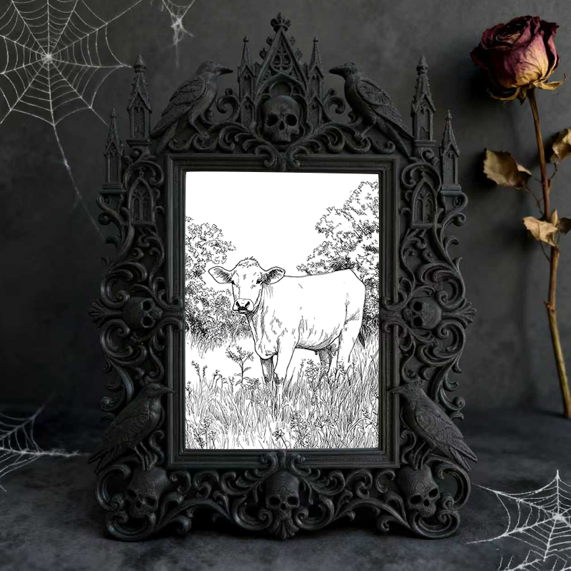 Bestseller Court Relief Frame | Flower Shop Window Display, Photo Prop, Vintage Royal Style