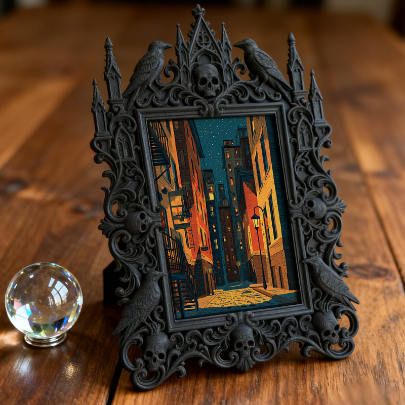Top-rated European Palace Frame | Outdoor Garden Party Decor, Tabletop Photo Frame, Royal Relief Design